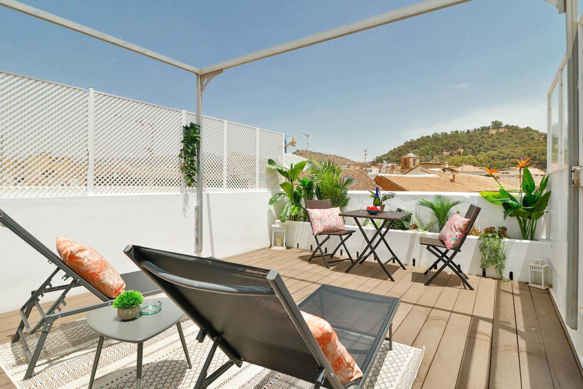 C83 Cosy Penthouse With Terrace Old Town * Malaga